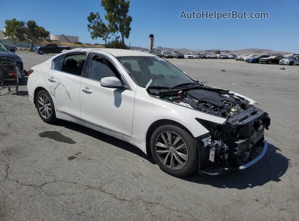 JN1EV7APXMM700539 2021 INFINITI Q50 White 