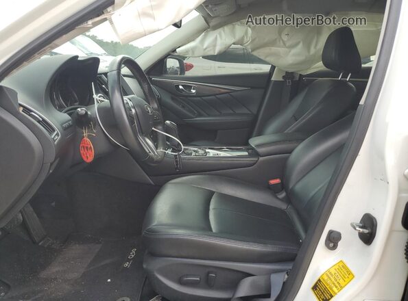 JN1EV7APXMM701903 2021 INFINITI Q50 White Front interior view