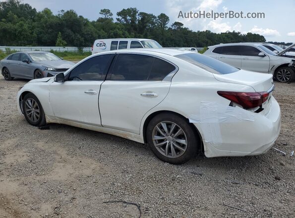 JN1EV7APXMM701903 2021 INFINITI Q50 White Rear left