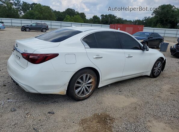 JN1EV7APXMM701903 2021 INFINITI Q50 White Rear right