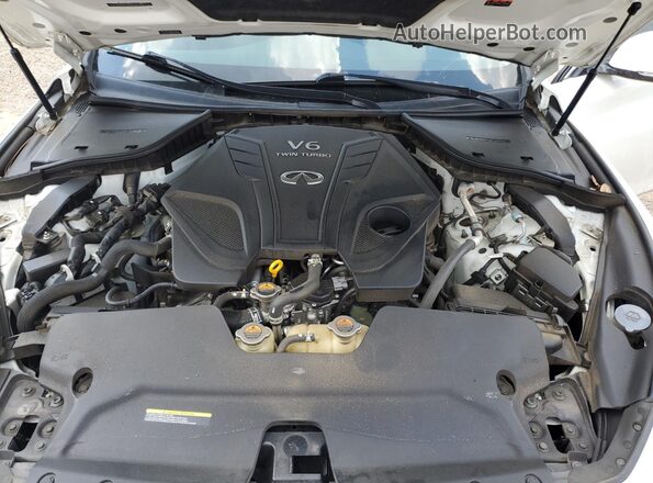 JN1EV7APXMM701903 2021 INFINITI Q50 White Rear interior view