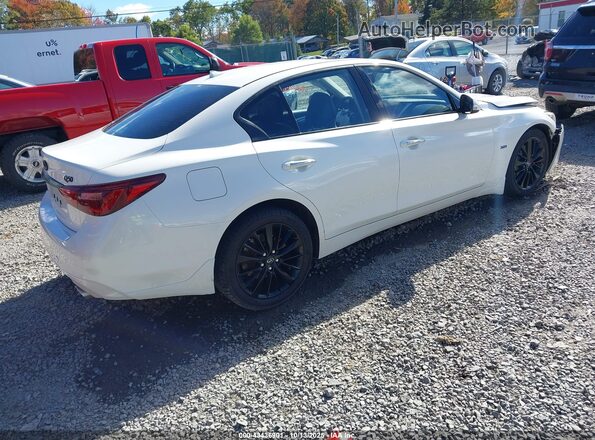 JN1EV7AR0LM254675 2020 INFINITI Q50 Белый Задняя правая четверть