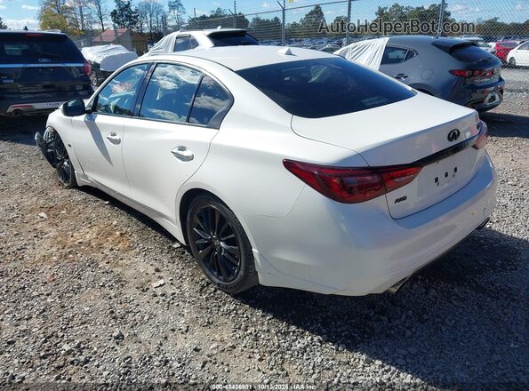 JN1EV7AR0LM254675 2020 INFINITI Q50 Белый Задняя левая четверть