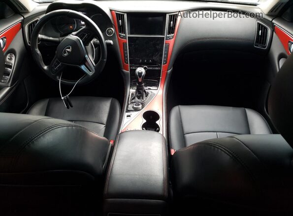 JN1EV7AR2LM250370 2020 INFINITI Q50 Silver წინა პანელის ხედი