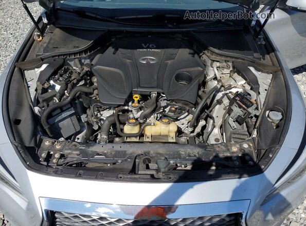 JN1EV7AR2LM250370 2020 INFINITI Q50 Silver უკანა სალონის ხედი