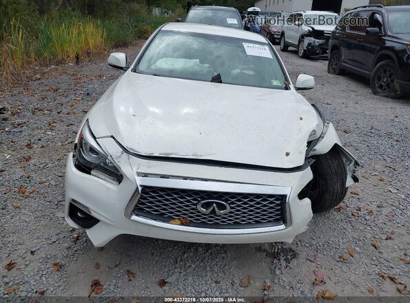 JN1EV7AR4MM750032 2021 INFINITI Q50 White Սարքավորումների վահանակի տեսք