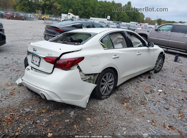 JN1EV7AR4MM750032 2021 INFINITI Q50 White Հետևի աջ