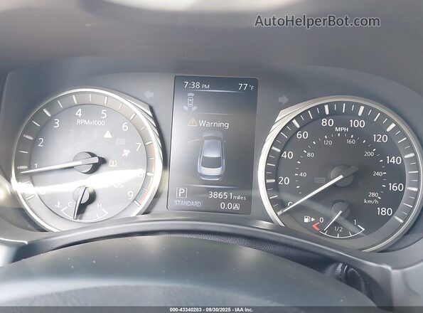 JN1EV7BP0MM707398 2021 INFINITI Q50 Черный Вид задних сидений