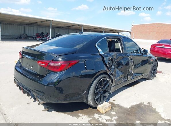 JN1EV7BP0MM707398 2021 INFINITI Q50 Черный Задняя правая четверть