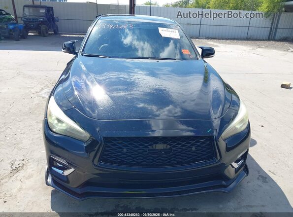 JN1EV7BP0MM707398 2021 INFINITI Q50 Черный Вид щитка приборов