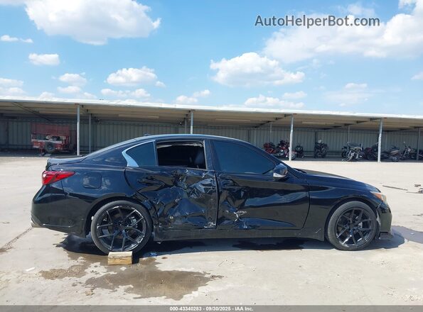 JN1EV7BP0MM707398 2021 INFINITI Q50 Черный Вид задней части салона