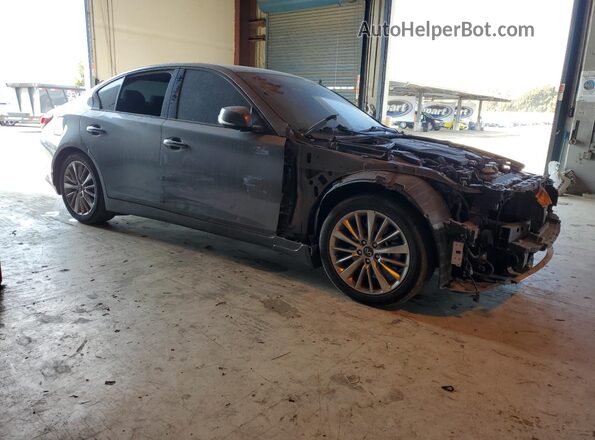 JN1EV7BP4MM701068 2021 INFINITI Q50 Gray Առջևի աջ
