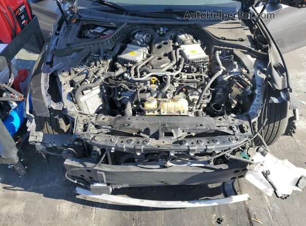 JN1EV7BP5MM700284 2021 INFINITI Q50 Серый Вид задней части салона