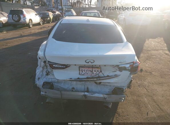 JN1EV7BP5MM701791 2021 INFINITI Q50 White 