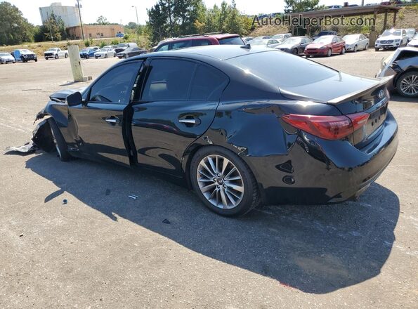 JN1EV7BP5MM703444 2021 INFINITI Q50 Black Tył lewy