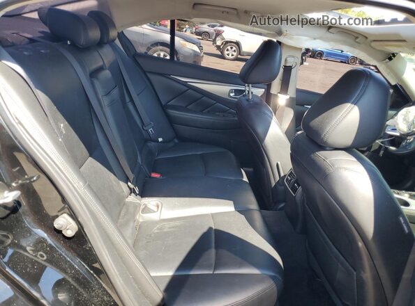 JN1EV7BP5MM703444 2021 INFINITI Q50 Black Widok tylnych siedzeń