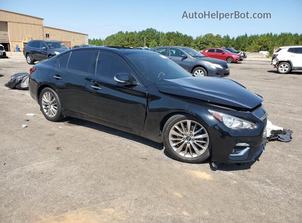 JN1EV7BP5MM703444 2021 INFINITI Q50 Black Przód prawy