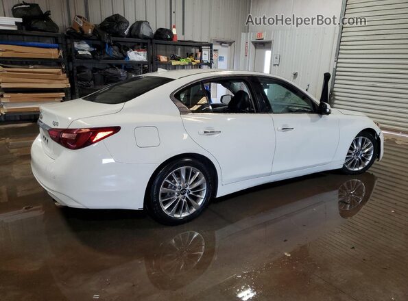 JN1EV7BP6MM705445 2021 INFINITI Q50 Белый Задняя правая четверть