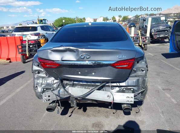 JN1EV7BP8MM705608 2021 INFINITI Q50 Серый Вид спереди