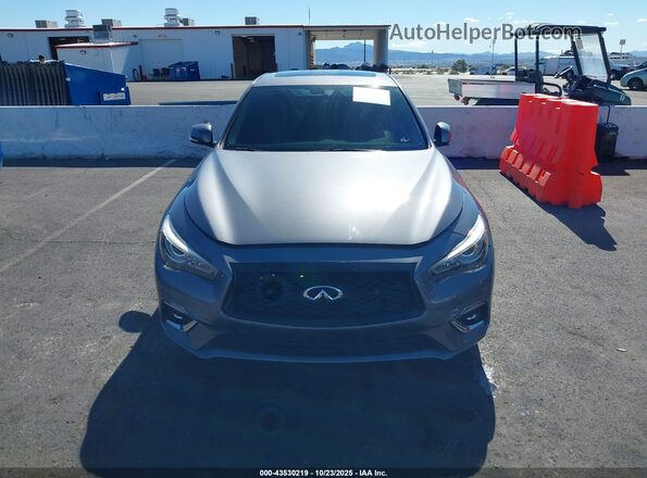 JN1EV7BP8MM705608 2021 INFINITI Q50 Серый Вид щитка приборов