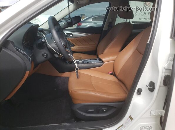 JN1EV7BP9RM600468 2024 INFINITI Q50 Белый Вид салона спереди