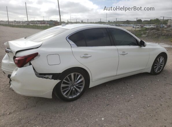 JN1EV7BP9RM600468 2024 INFINITI Q50 Белый Задняя правая четверть