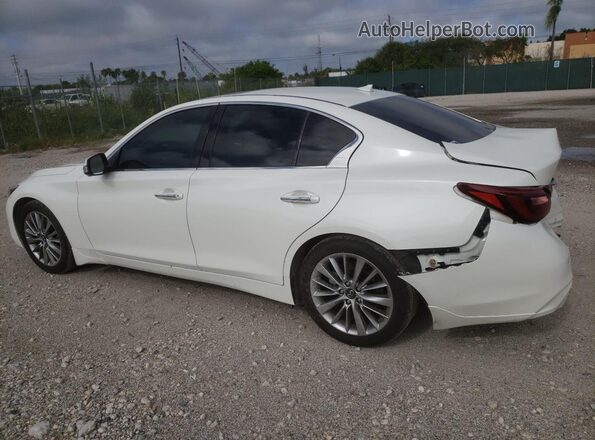 JN1EV7BP9RM600468 2024 INFINITI Q50 Белый Задняя левая четверть
