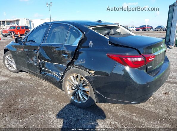 JN1EV7BR0MM754366 2021 INFINITI Q50 Черный Задняя левая четверть