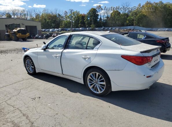 JN1EV7BR0MM754593 2021 INFINITI Q50 White Rear left