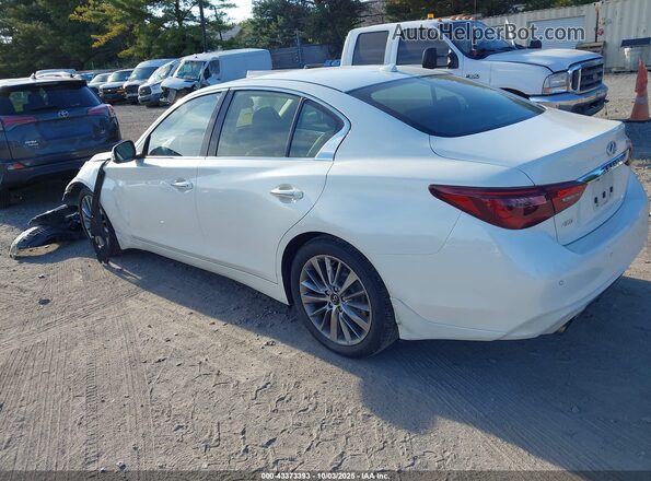 JN1EV7BR7PM540026 2023 INFINITI Q50 White 