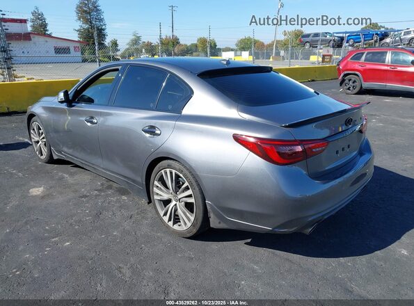 JN1EV7CP0MM703883 2021 INFINITI Q50 Gray Rear left