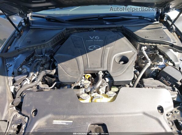JN1EV7CP0MM703883 2021 INFINITI Q50 Gray Rear view