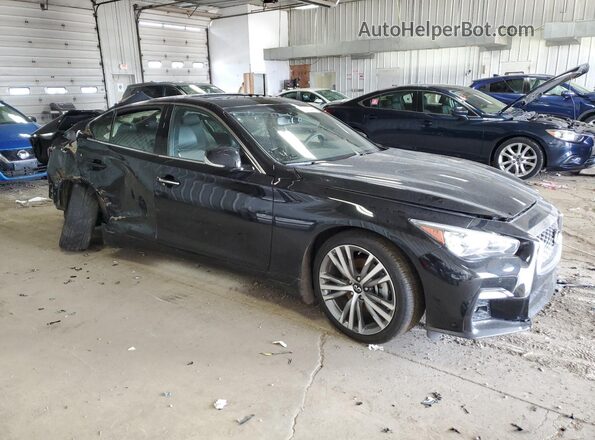 JN1EV7CR4MM752098 2021 INFINITI Q50 Black Front right