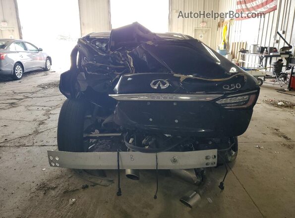 JN1EV7CR4MM752098 2021 INFINITI Q50 Black Rear view