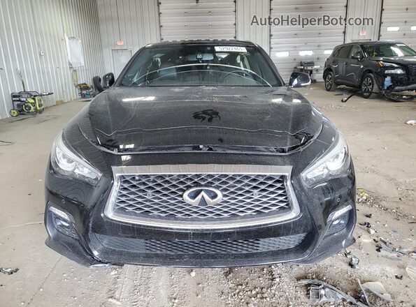JN1EV7CR4MM752098 2021 INFINITI Q50 Black Front view