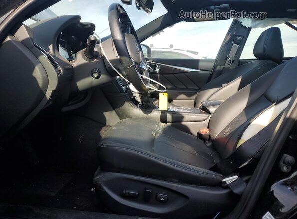 JN1EV7CR4MM752098 2021 INFINITI Q50 Black Front interior view