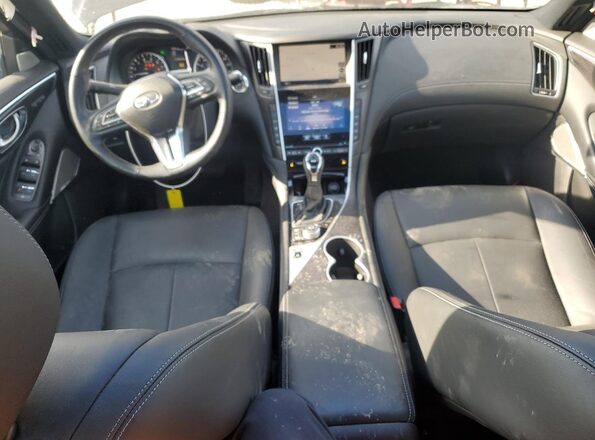 JN1EV7CR4MM752098 2021 INFINITI Q50 Black Dashboard view