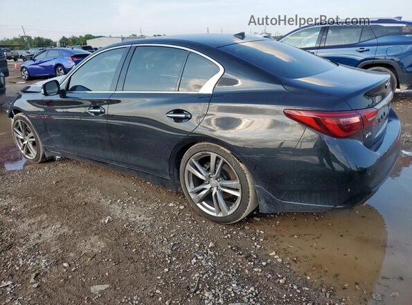 JN1EV7CR5MM756080 2021 INFINITI Q50 Black Հետևի ձախ
