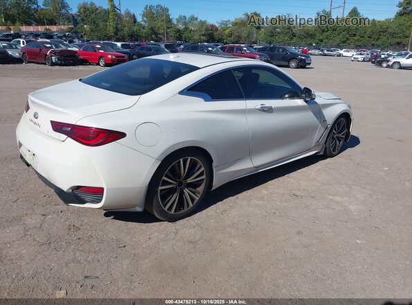 JN1EV7EK9JM340545 2018 INFINITI Q60 White Հետևի աջ