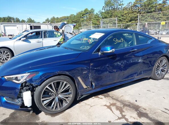 JN1EV7EL4LM380222 2020 INFINITI Q60 Blue წინა ხედი