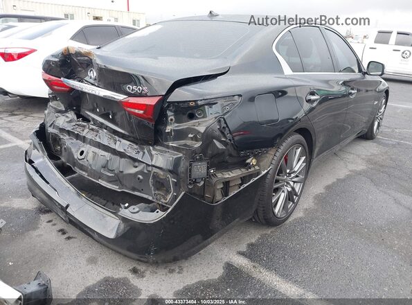 JN1FV7APXLM630012 2020 INFINITI Q50 Black Задня права чверть