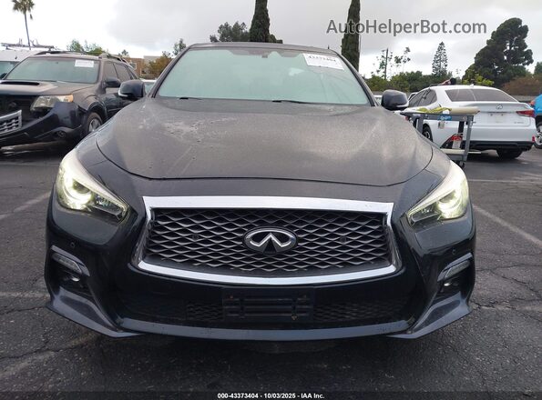 JN1FV7APXLM630012 2020 INFINITI Q50 Black Вид задньої частини салону