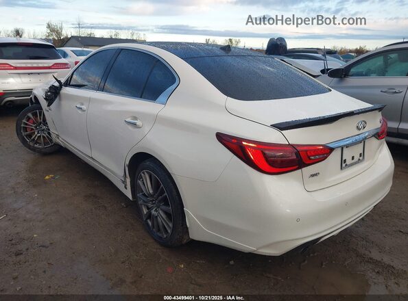 JN1FV7AR0LM660346 2020 INFINITI Q50 White Rear left