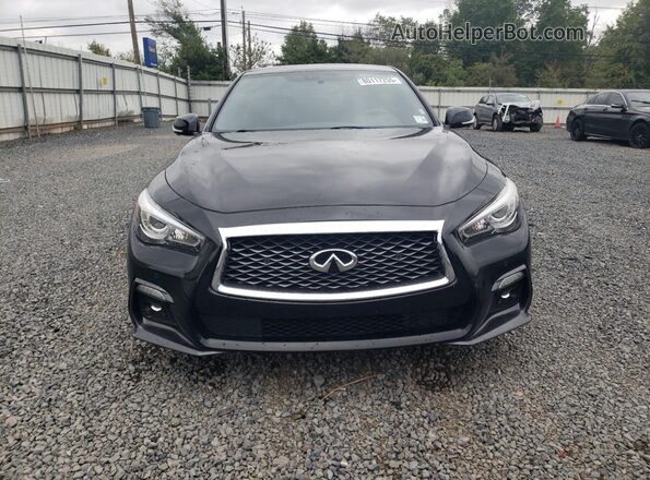 JN1FV7AR2LM660574 2020 INFINITI Q50 Черный Вид спереди