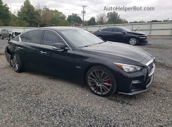 JN1FV7AR2LM660574 2020 INFINITI Q50 Черный Передняя правая четверть