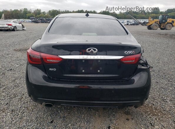 JN1FV7AR2LM660574 2020 INFINITI Q50 Черный Вид сзади