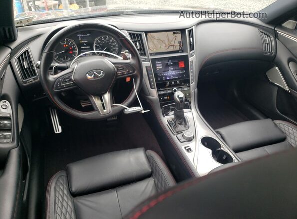 JN1FV7AR2LM660574 2020 INFINITI Q50 Черный Вид панели приборов