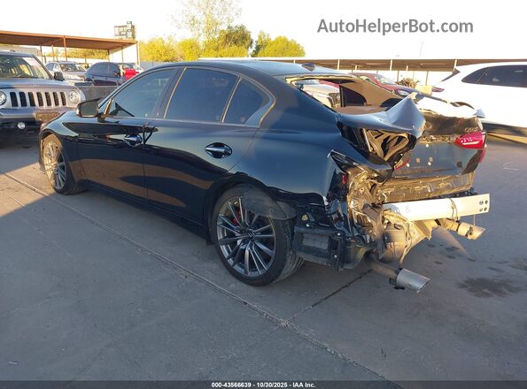 JN1FV7DP8MM850388 2021 INFINITI Q50 Black Հետևի ձախ