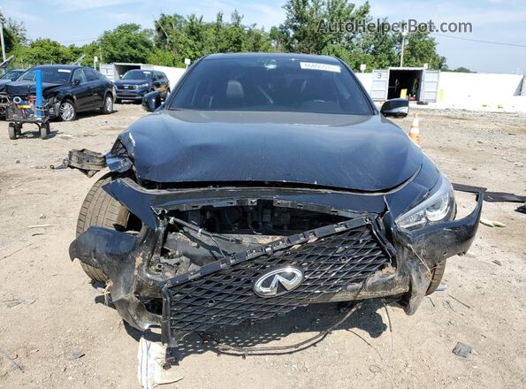 JN1FV7DP8MM850603 2021 INFINITI Q50 Black Front view