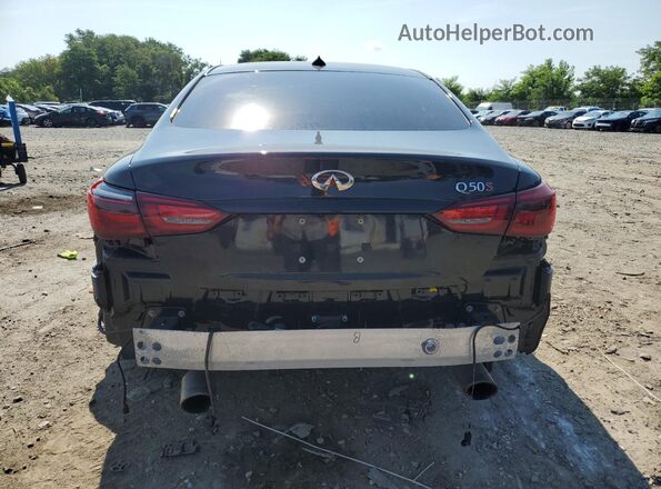 JN1FV7DP8MM850603 2021 INFINITI Q50 Black Rear view